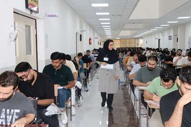  ۱۰۹ دانشجوی پزشکی در آزمون جامع علوم پایه و پیش کارورزی شرکت کردند.